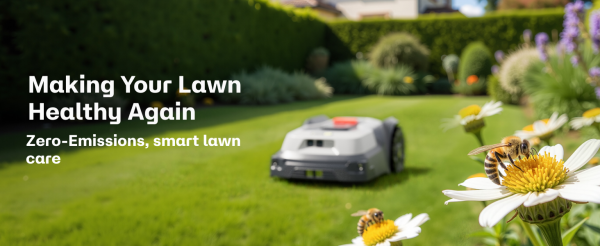 RoboUP Robot Lawn Mower Boundary Wire-Free T1200Pro 2025 Version