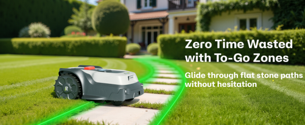 RoboUP T1200Pro Robot Mower 2025 Version with Garage