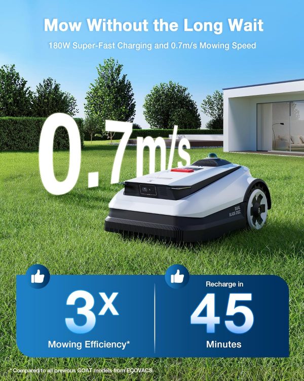 ECOVACS Goat O1000 RTK Robot Lawn Mower