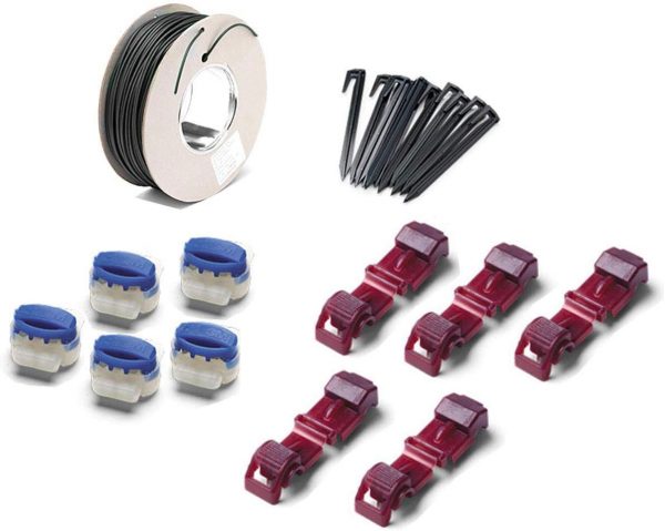 Automower_Install_Kit_3 Husqvarna Large Installation Kit for Robotic Automower Lawn Mowers, Black