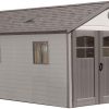 Lifetime Products 60236 11' x 18.5' Outdoor Storage Shed