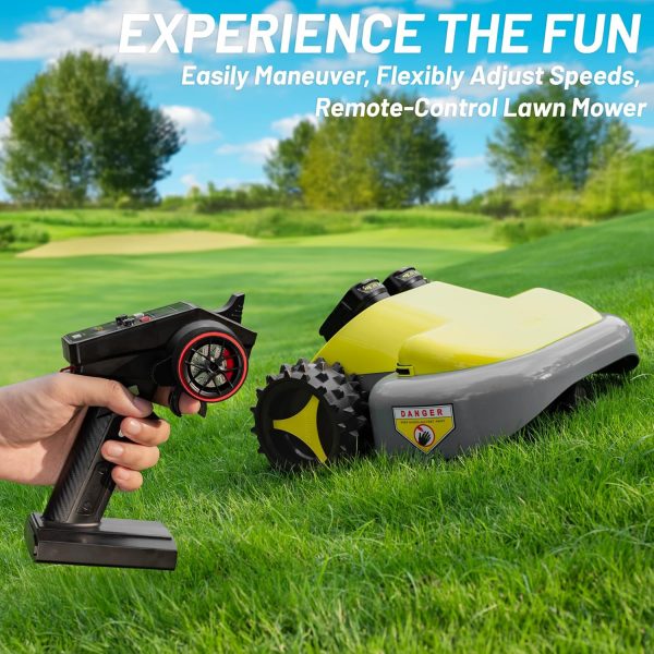 ZIPmow Remote Control Lawn Mower