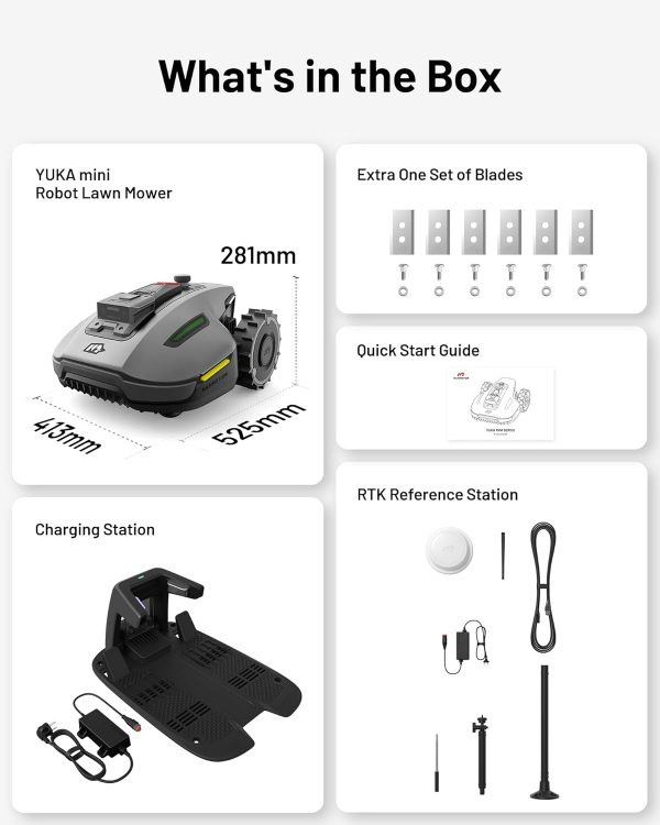 YUKA Mini 700H Robot Lawn Mower