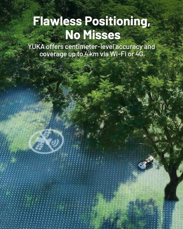 YUKA 2000 Robot Lawn Mower with Garage Standard