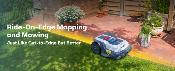 RoboUP Robot Lawn Mower Boundary Wire-Free T1200Pro 2025 Version