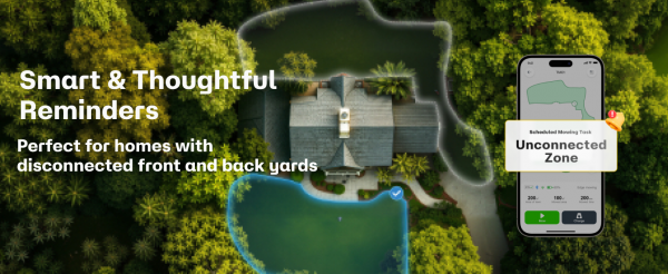 RoboUP T1200Pro Robot Mower 2025 Version with Garage